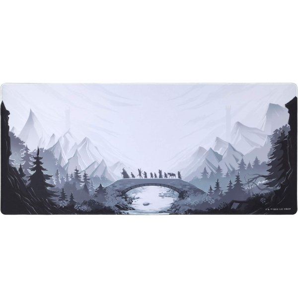 DROP - The Lord of the Rings Fellowship Desk Mat - White