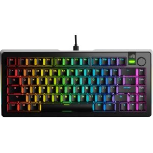 Glorious - GMMK 3 PRO 75% Wired Mechanical Linear Switch Gaming Keyboard with Hot-swappable Switches - Black