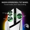 Razer - Basilisk V3 Pro Optical Gaming Mouse with HyperScroll Tilt Wheel - Wireless - White