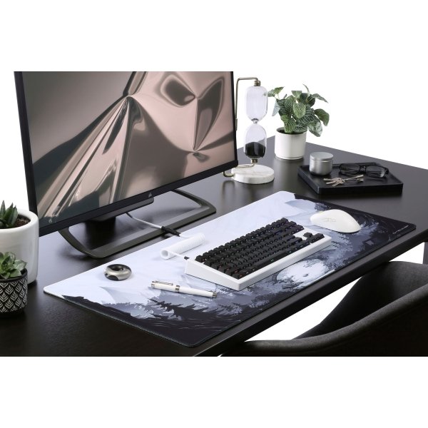 DROP - The Lord of the Rings Fellowship Desk Mat - White