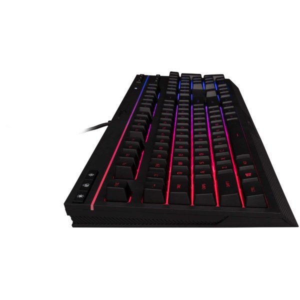 HyperX - Alloy Core Full-size Wired Gaming Membrane Keyboard with RGB Lighting - Black