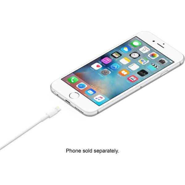Apple - 3.3' (1M) Lightning to USB Cable - White