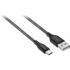 Insignia™ - 4' USB-A to USB-C Charge-and-Sync Cable (2 Pack) - Charcoal