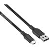 Best Buy essentials™ - 9' USB-A to USB-C Charge-and-Sync Cable - Black