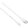 Best Buy essentials™ - 5' USB-A to Lightning Charge-and-Sync Cable - White