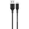 Best Buy essentials™ - 5' USB-A to Micro USB Charge-and-Sync Cable - Black