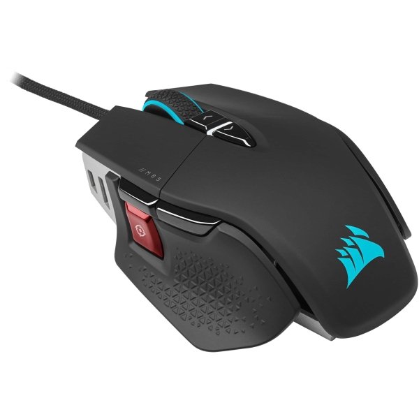 CORSAIR - M65 RGB Ultra Wired Optical Gaming Mouse with Adjustable Weights - Wired - Black