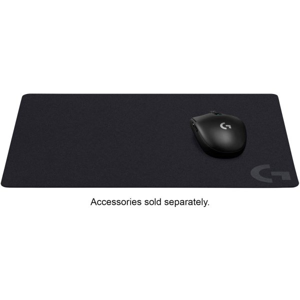 Logitech - G240 Cloth Gaming Mouse Pad with Rubber Base - Black