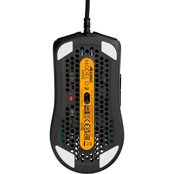 Glorious - Model O 2 Lightweight Wired Optical Gaming Mouse with BAMF 2.0 Sensor - Wired - Matte Black
