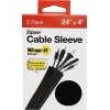 Wrap-It Storage - Cable Sleeve - Black