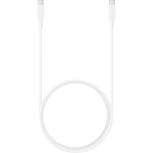 Samsung - 65W 6' USB Type C-to-USB Type C Device Cable - White