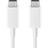 Samsung - 65W 6' USB Type C-to-USB Type C Device Cable - White