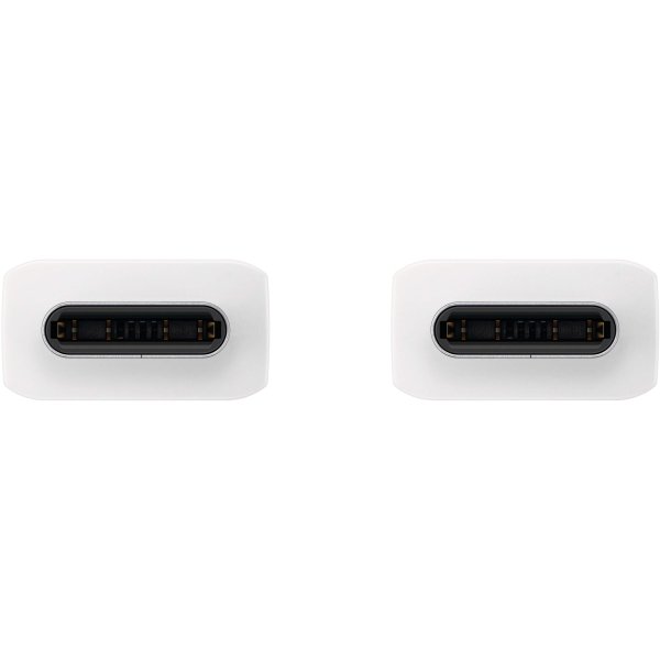 Samsung - 65W 6' USB Type C-to-USB Type C Device Cable - White