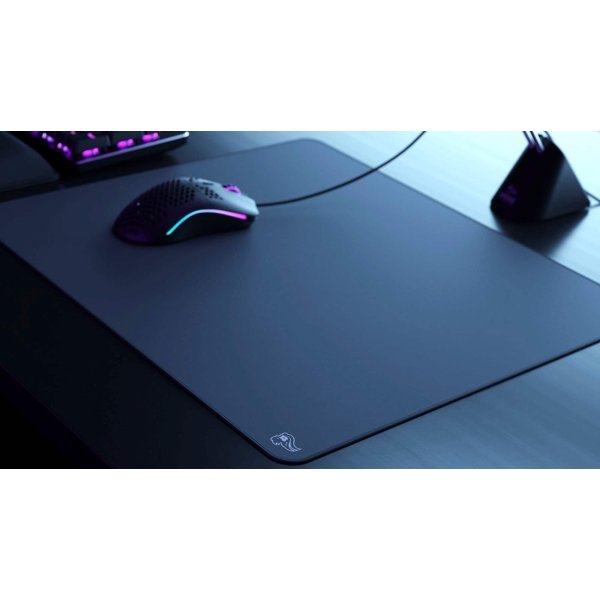 Glorious - Elements Ice Hybrid Glass Cloth Gaming Mouse Pad (Large) - Black