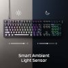 HyperX - Alloy Rise Full-size Wired Mechanical Linear Switch Gaming Keyboard with RGB Lighting - Black