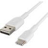 Belkin - BOOST↑CHARGE USB-C Cable 3.3ft, USB-C to USB-A Cable for iPhone 16 Series, Samsung, Pixel, iPad Pro, and More - White