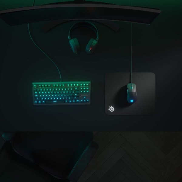 SteelSeries - QcK Cloth Gaming Mouse Pad (Medium) - Black