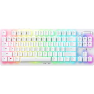 Razer - DeathStalker V2 Pro TKL Wireless Optical Linear Switch Gaming Keyboard with Low-Profile Design - White