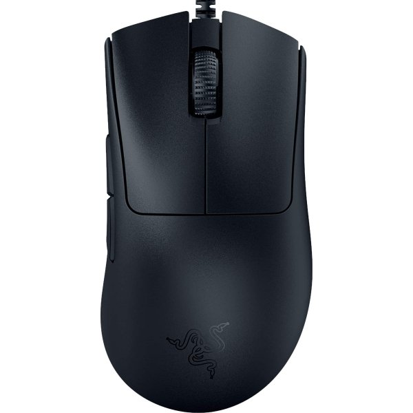 Razer DeathAdder V3 Lightweight Optical Gaming Mouse with 8K Hz HyperPolling Technology - Wired - Black