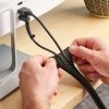 Wrap-It Storage - Mesh Cable Sleeve - Black