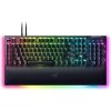 Razer - BlackWidow V4 Pro Full Size Wired Mechanical Green Clicky Switch Gaming Keyboard with Chroma RGB Backlighting - Black